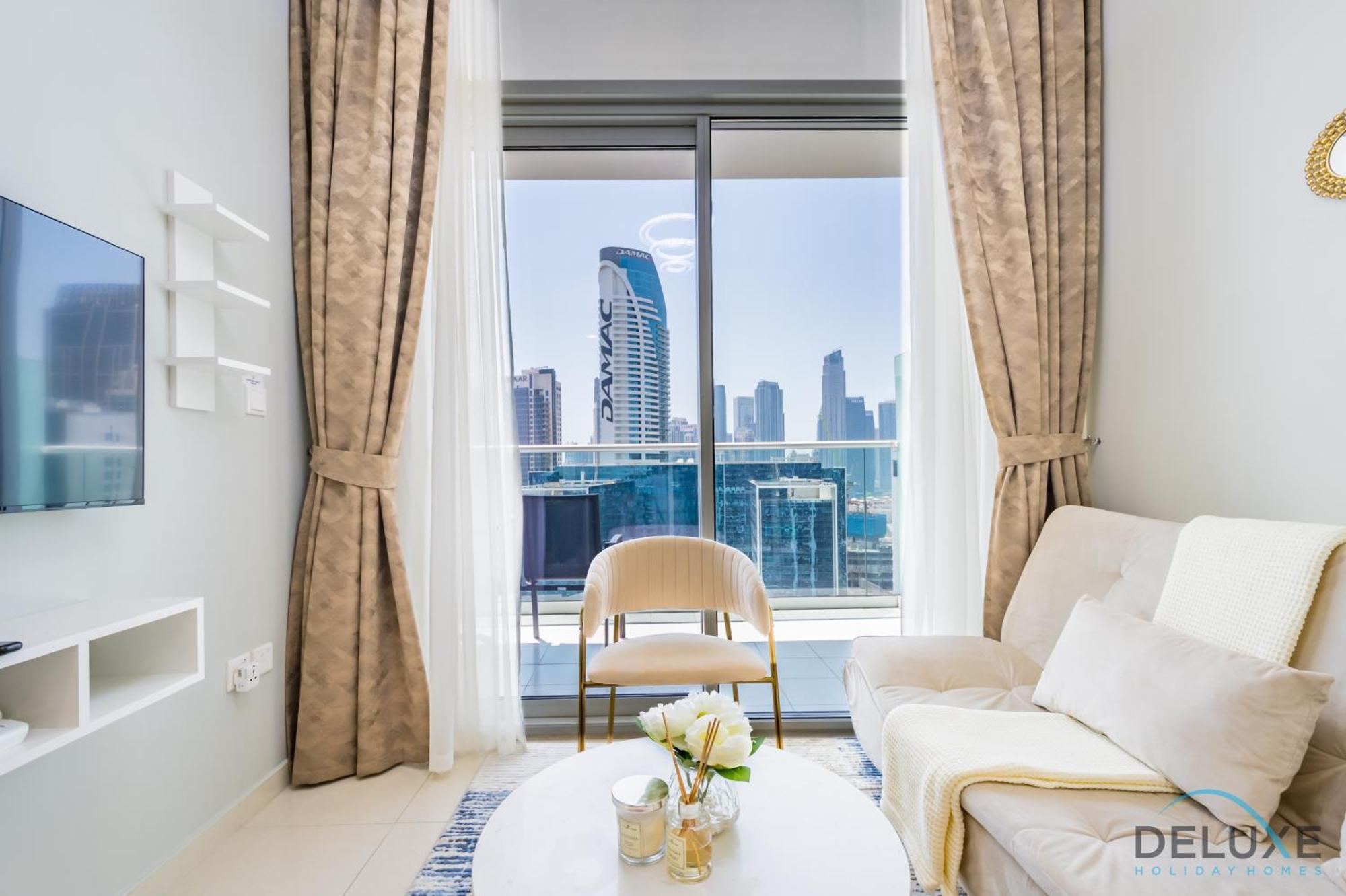 Apartment Charming 1br In Vera Tower, Business Bay By Deluxe Homes